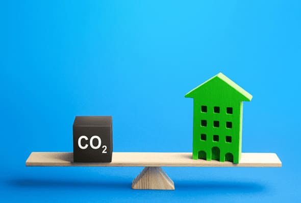 Direction vers l’immobilier à faible empreinte carbone
