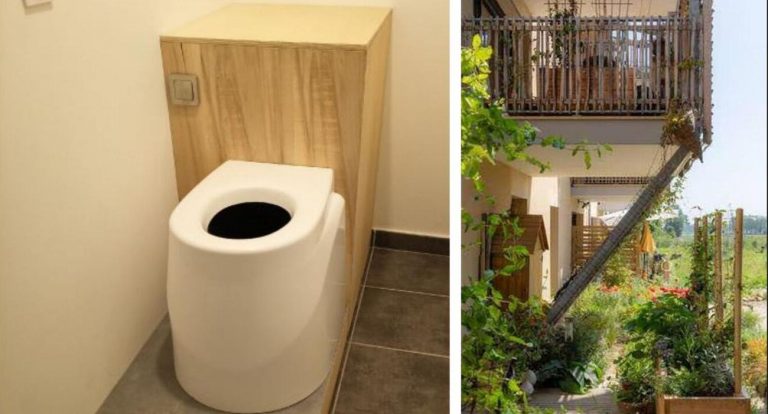 Premier immeuble breton à inaugurer des toilettes sans eau